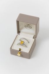 ring box grand genuine leather monogrammed classic velvet ring box vintage handmade antique engagement wedding proposal