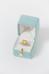 ring box classic genuine suede monogrammed velvet vintage style  handmade vintage antique engagement wedding proposal