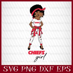 betty boop chiefs girl svg, betty boop chiefs girl nfl,  betty boop svg, betty boop nfl, betty boop svg files for cricut