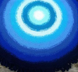 round rug custom size, crochet handmade rug, interior crochet rug, handmade round rug