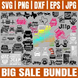 bundle 47 files jeep svg, jeep bundle svg, jeep svg, jeep vector, jeep clipart, jeep bundle svg, jeep cricut svg