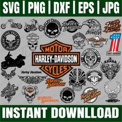 bundle 27 files harley davidson svg,  harley davidson svg, motorcycle svg, motobike svg, motors brand svg, motors logos