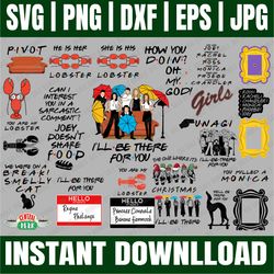 bundle 37 files friends tv show svg, friends tv show svg, friends tvshow svg, friends svg, friends show svg, friendship