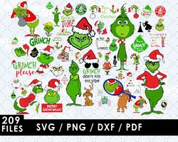 grinch svg files the grinch svg cut files, grinch png, grinch cricut files, grinch layered images, grinch clipart bundle