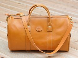 big duffle bag pattern - pdf download - leather craft