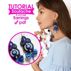 soutache earrings making tutorial pdf diy