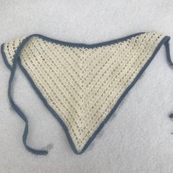 handcrafted crochet kerchief for women