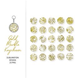 gold marble keychain bundle. keychain sublimation design