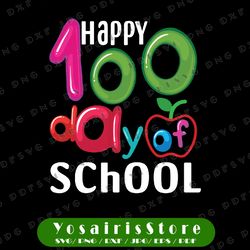 100 Days Smarter Svg, Teacher Svg, 100th Day of School Svg, Dxf, Eps, Png, Funny School Sayings Cut Files, Silhouette