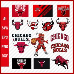 chicago bulls logo svg - chicago bulls svg cut files