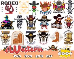 600 western svg bundle, western svg,country svg,cowboy svg,farm svg,western cut file svg, western png