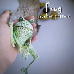 frog crochet pattern, toad amigurumi toy, plush toy diy, green little frog for kid, crochet tutorial, frog pattern ebook