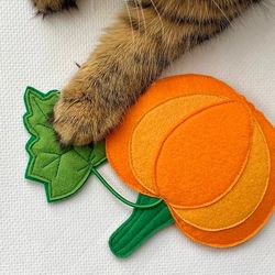 catnip cat toy pumpkin