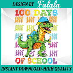 100th Day Of School Dinosaur 100 Days Smarter T Rex Png, Dinosaur Wit, 100th Day Of School Celebration, Digital Download
