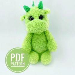 dragon soft  crochet pattern