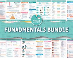 fundamentals of nursing | 27 pages | digital download