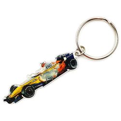 renault f1 team ing original keychain