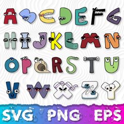 Alphabet Lore Coloring Page Alphabet Lore Outline Png File 