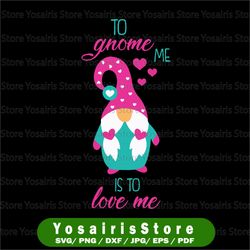 Gnome valentine svg, valentine gnome svg, valentine pillow svg, valentine svg files, valentine svg designs