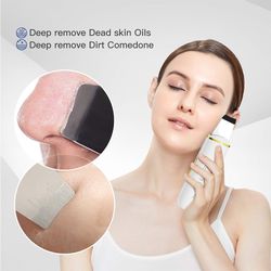 ultrasonic skin scrubber blackhead remover face lift machine