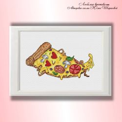 don juan pizza cross stitch pattern