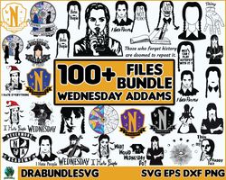 100 wednesday svg,wednesday png, wednesday addams, the addams family, wednesday,never more,jenna ortega