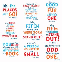 dr seuss svg bundle, funny dr seuss quote svg, dr seuss svg, thing svg, cute cat svg, teacher svg, svg file for cricut d