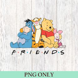 winnie the pooh friends png, winnie the pooh theme disney family png, winnie the pooh gifts, family trip png, pooh png