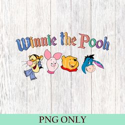 winnie the pooh png, disney winnie the pooh, tiger, piglet, eeeyore, disneyland png, disney vacation png, disneyland png