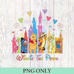 castle winnie the pooh png, vintage winnie pooh and friends png, classic pooh and co png, disney winnie the pooh png