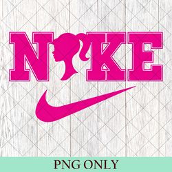 barbie girl nike png, disney barbie girl nike png, just do it barbie png, barbie sport nike, disney nike, nike matching