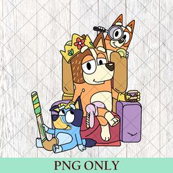 funny bluey family matching png, bluey birthday party png, bluey and bingo png, personalized bluey png, bluey mom dad