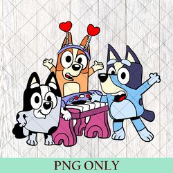 bluey family png, bluey birthday party png, custom birthday matching png, bluey toddler png, bluey family trip png