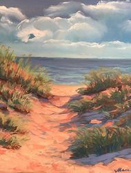 seascape/ sand beach/ digital download print