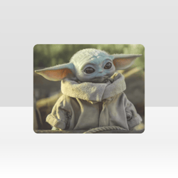 baby yoda mousepad