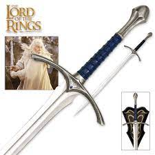 custom handmade, lord of the rings sword 40 inches, hobbit glamdring gandalf sword, swords battle ready, with scabbard