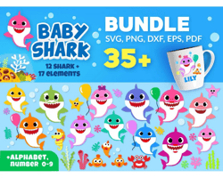 baby shark svg files, baby shark family svg cut files baby shark png baby shark cricut files baby shark layered, clipart