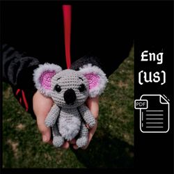 pdf crochet pattern cute koala