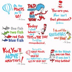 dr seuss svg bundle, funny dr seuss quote svg, dr seuss svg, thing svg, cute cat svg, teacher svg, svg file for cricut d