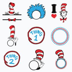 dr seuss svg bundle, funny dr seuss quote svg, dr seuss svg, thing svg, cute cat svg, teacher svg, svg file for cricut d