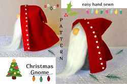 christmas gnome pattern pdf