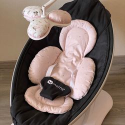 floral 4moms mamaroo insert, mamaroo replacement balls, rockaroo infant padded liner, babyshower gift for a girl