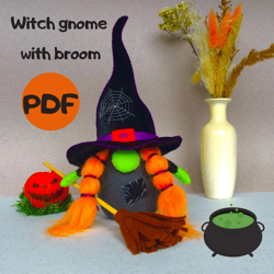 witch gnome pattern pdf