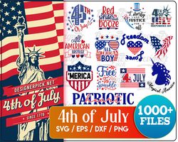 1000 4th of july svg bundle, patriotic svg, independence day, us flag, america svg, fourth of july bundle svg, usa flag
