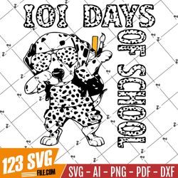 101 days of school dalmatian dog png, 101 days smarter png, 101 days of school png, 100 days of school png, dalmatian do