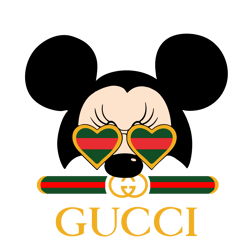 gucci mickey love svg, gucci brand logo svg, gucci logo svg, fashion logo svg, file cut digital download