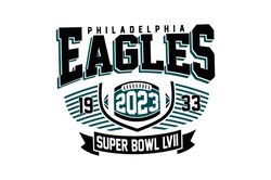 philadelphia eagles 2023 super bowl lvii svg cutting files