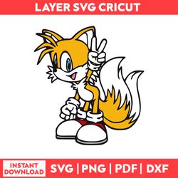 tails wallpaper the hedgehog sonic cliparts svg, png, pdf, dxf digital file