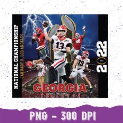 Tumbler National Championship Georgia, Football Bulldogs Png ,digital Tumbler