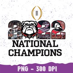 2022 National Champions Png, Ga Bulldogs Png